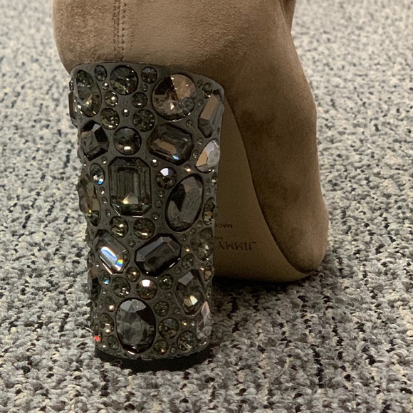 Jimmy Choo Bootie - GORGEOUS! Stretch Maine 100 NWT - Picture 3 of 6